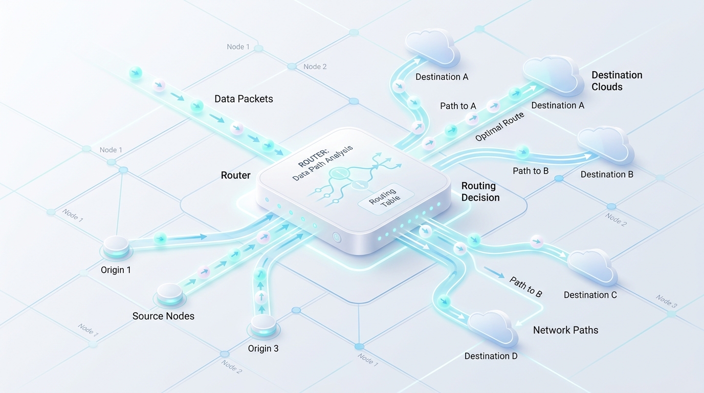 Routing là gì - Router tìm đường đi cho dữ liệu