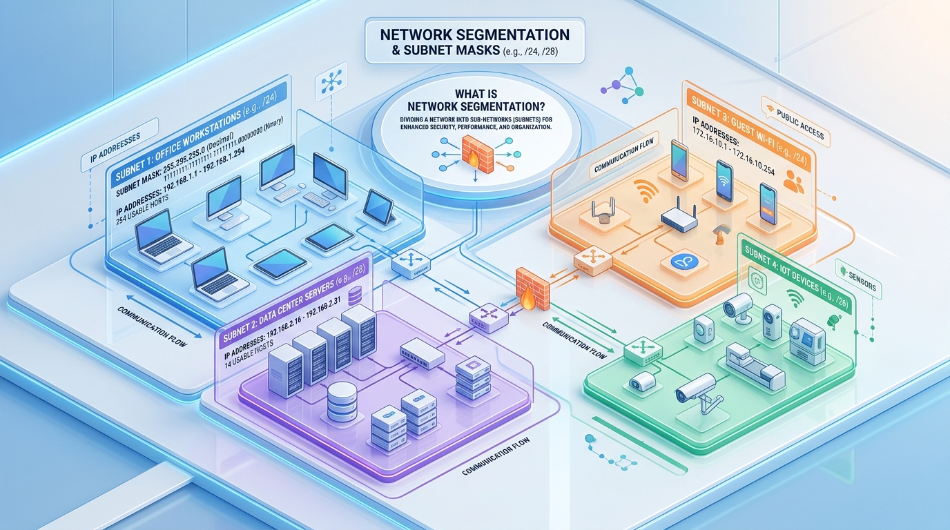 Subnet Mask là gì - Cách chia mạng LAN